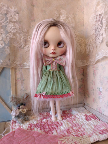 Pre-Order - Trundleberry. A dress for Blythe.